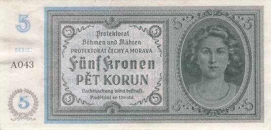 5 Kronen 1940 ro.559a A